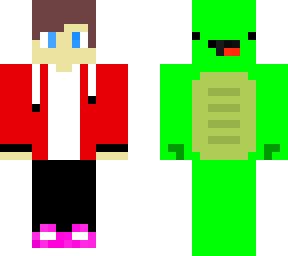 mikey and j | Minecraft Skins