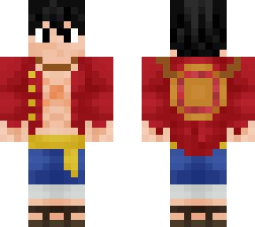 Straw Hat Luffy | Minecraft Skin