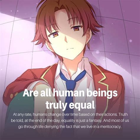 Ayanokoji | Anime Quote