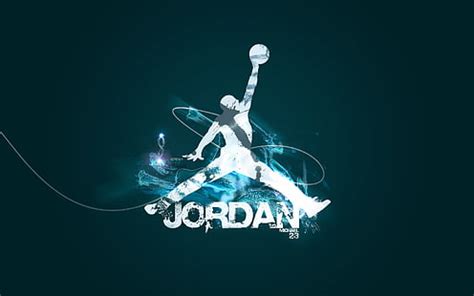 1366x768px | free download | HD wallpaper: Air Jordan, Cool, Logo, Famous Brand, Red, Black ...