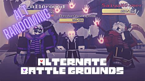 Randoming With A ALT || Alternate Battlegrounds - YouTube