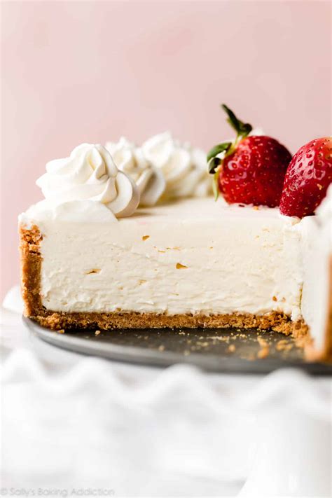 No Bake French Style Cheesecake Recipe | Deporecipe.co