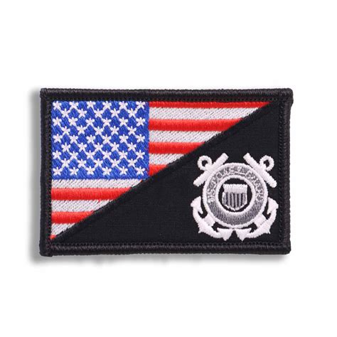 Offbase USCG Coast Guard USA Flag Patch – Offbase Supply Co.