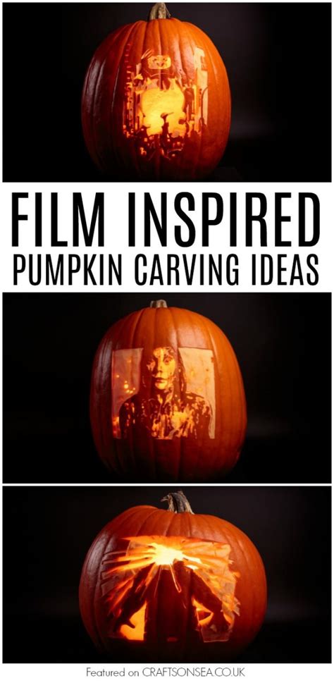 Halloween Film Inspired Pumpkin Carving Ideas - Crafts on Sea