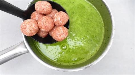 Easy Parsley Soup with Meatballs | Simple. Tasty. Good.