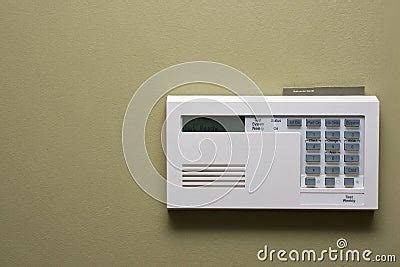 Home Security Control Panel Stock Image - Image: 9979081