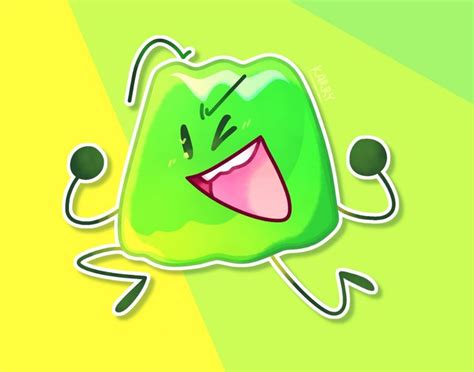 🍓 on Twitter: "💚 JIGGLY JELLY MODE! 💚 HAPPY BIRTHDAY GELATIN!!! #bfb # ...