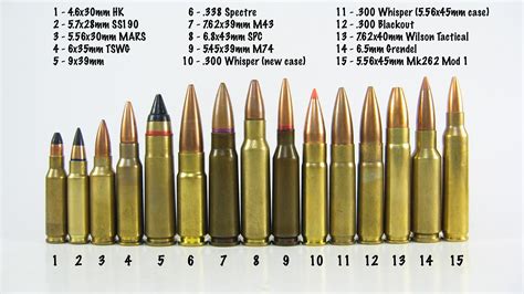 New Cartridge Comparison - Some Intermediate/PDW Cartridges : guns