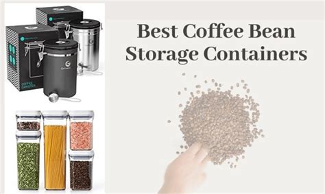 Best Coffee Bean Storage Containers: Top Picks 2020