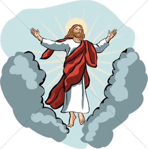 Second Coming Christian Clipart | Jesus christ illustration, Bible ...