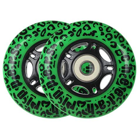 GREEN CHEETAH Wheels for RIPSTICK ripstik wave board ABEC 9 76MM 89A OUTDOOR Review | Skateboard ...