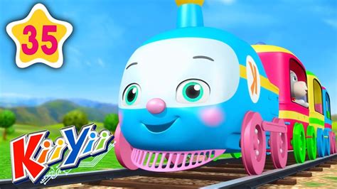 Choo Choo Train Part 2 | Lots Of Vehicles! | by KiiYii | Nursery Rhymes & Kids Songs | ABCs and ...