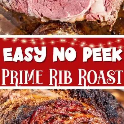 No Peek Prime Rib Roast: Oven-Off Recipe | Bake It With Love