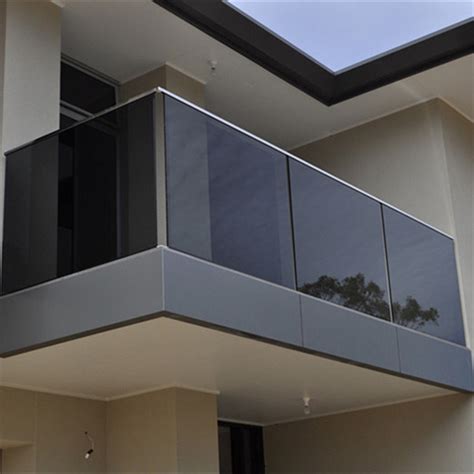 Aluminum/Steel U Channel Frameless Glass Railing for Balcony/Lowest Price Aluminum U Channel ...