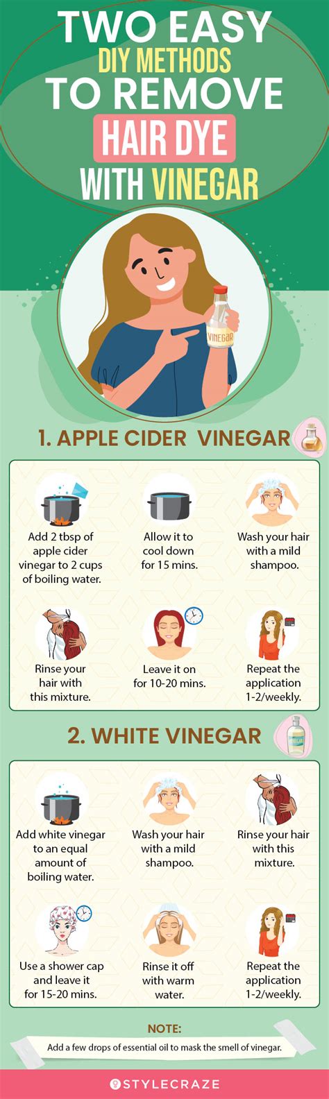 How To Use Vinegar To Remove Hair Dye Naturally (2024)