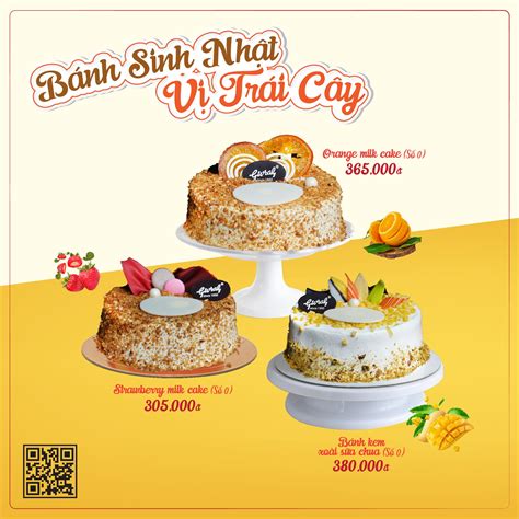 Givral Bakery - Những chiếc bánh sinh nhật với hương vị...