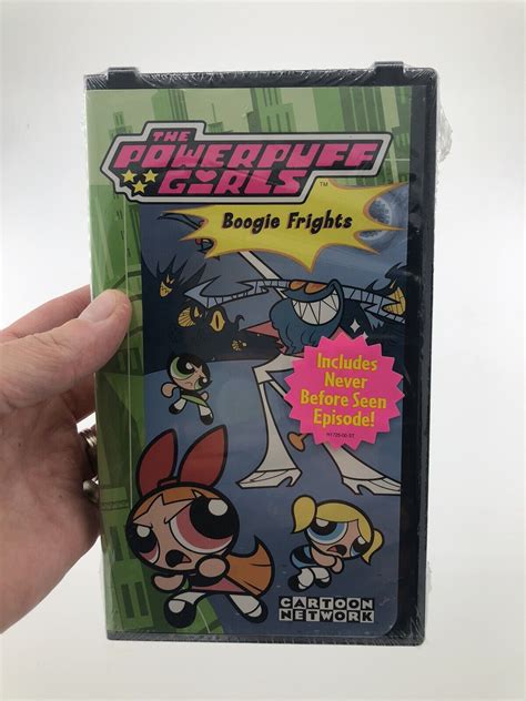 The Powerpuff Girls - Boogie Frights (VHS, 2001, Black Clamshell Case ...