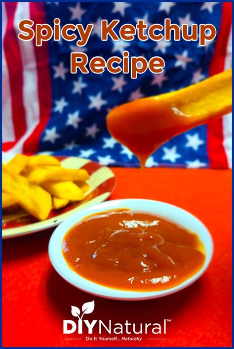 Spicy Ketchup: A Simple, Delicious, and Natural Spicy Ketchup Recipe