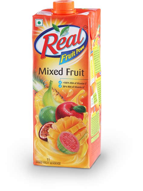 Real Mixed Fruit Juice 1 L Png