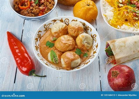 Afghani Mantu stock image. Image of manty, meal, dumplings - 135168413