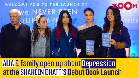 Shaheen Bhatt's book launch event | Alia Bhatt, Pooja Bhatt, Mahesh ...