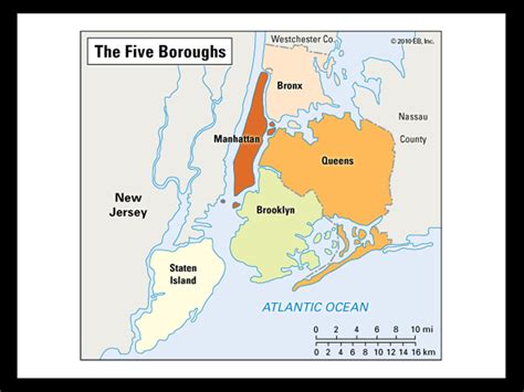 The Five Boroughs Of New York City Map Collection - vrogue.co