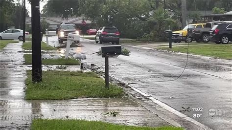 Funnel clouds spotted in multiple locations across Tampa Bay area - YouTube