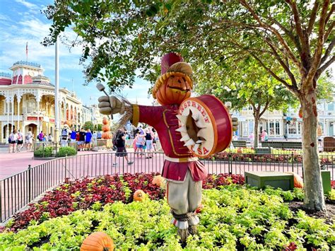 PHOTOS: Halloween Scarecrows & Jack-o'-Lanterns Installed in Magic ...