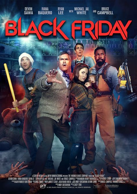 1st Trailer For ‘Black Friday’ Movie Starring Bruce Campbell & Michael ...