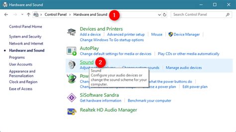 How to change default sound devices in Windows 10 (playback and recording)