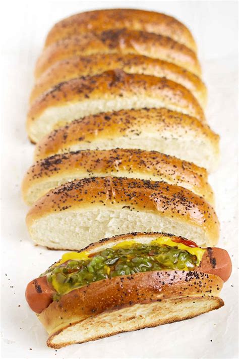 Easy Homemade Top-Sliced Hot Dog Buns - Seasons and Suppers