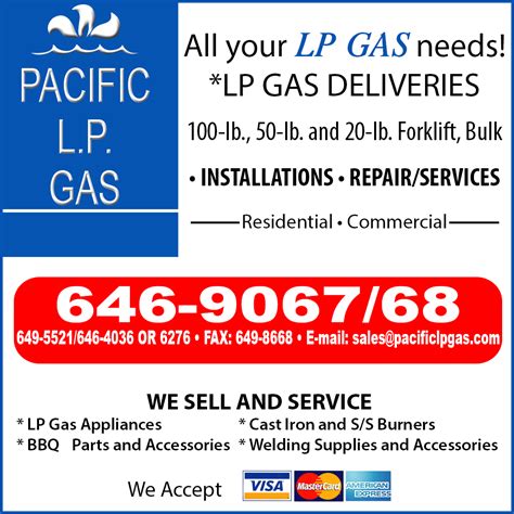 Tamuning Online Directory - Pacific LP Gas - Online Directory