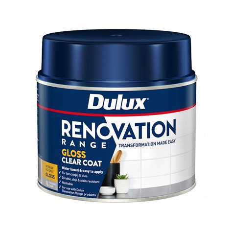 Dulux Renovation Range Clear Coat Gloss 1L - Inspirations Paint