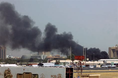 Central Khartoum in Flames as War Rages Across Sudan