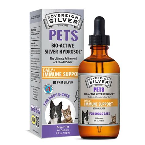 Sovereign Silver Pets Dropper Top - Tri Health Foods