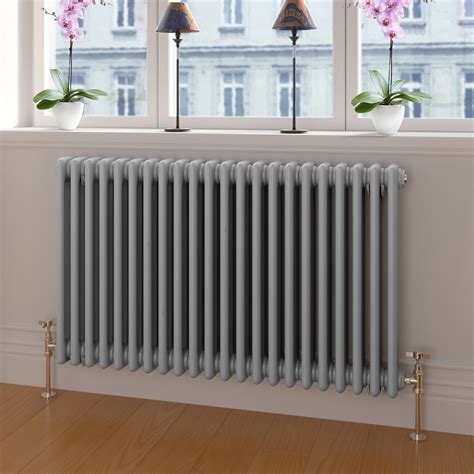 600x1000mm Earl Grey Triple Panel Horizontal Colosseum Radiator | Traditional radiators, Bedroom ...