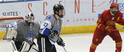 UAH hockey falls in series finale to Ferris state - al.com