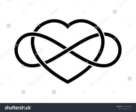 Vector Tattoo Symbol Endless Love Stock Vector (Royalty Free ...