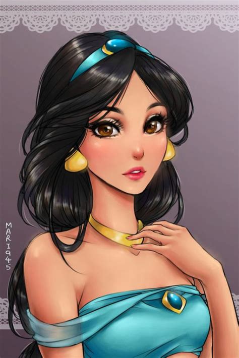 I Draw Disney Princesses As Anime Characters | Bored Panda