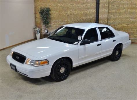 2011 Ford Crown Victoria Police Interceptor White 44k Miles - 2FABP7BVXBX137592