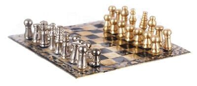 Dollhouse Miniature Chess Set and Board | eBay