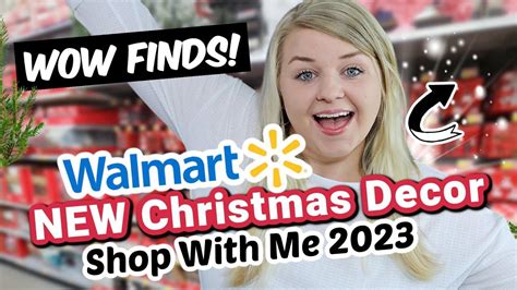 *NEW* Christmas Decor 2023 at Walmart! | Jackpot finds + DIY Decor ...