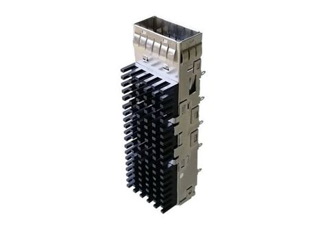 EMI Tabs Single Port SFP28 Cage 18.75 mm For QSFP28 Connector