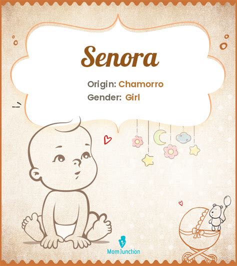 Senora Name Meaning, Origin, History, And Popularity