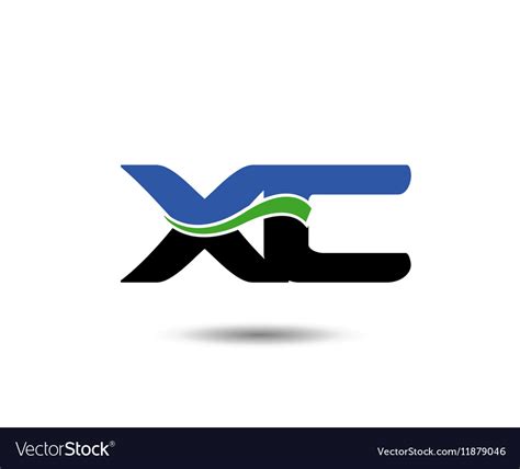 Xc logo Royalty Free Vector Image - VectorStock