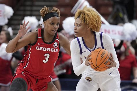 LSU women’s basketball dominates Georgia to advance to SEC Tournament ...