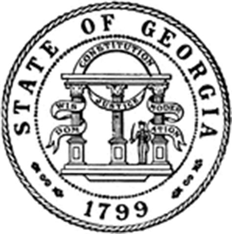 Georgia State Seal Vector at GetDrawings | Free download