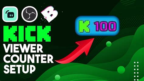 How to setup a viewer counter on Kick using Botrix (OBS/Streamlabs) - YouTube