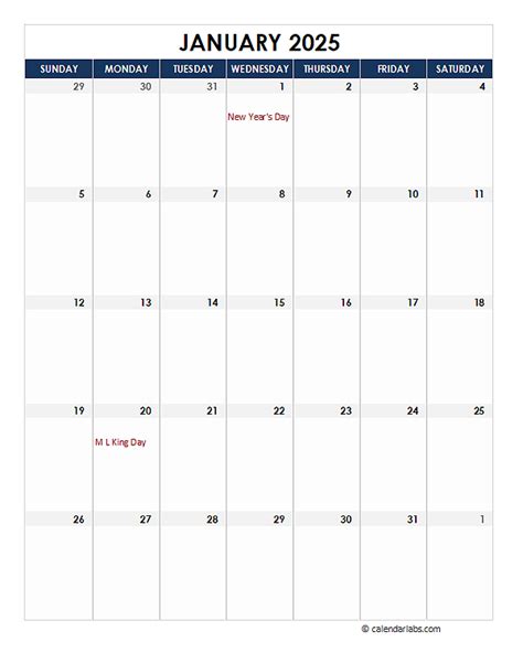 2025 Blank Calendar Template Excel Version Free Innovative Outstanding ...