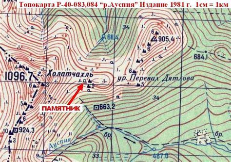 Dyatlov Pass Incident Map